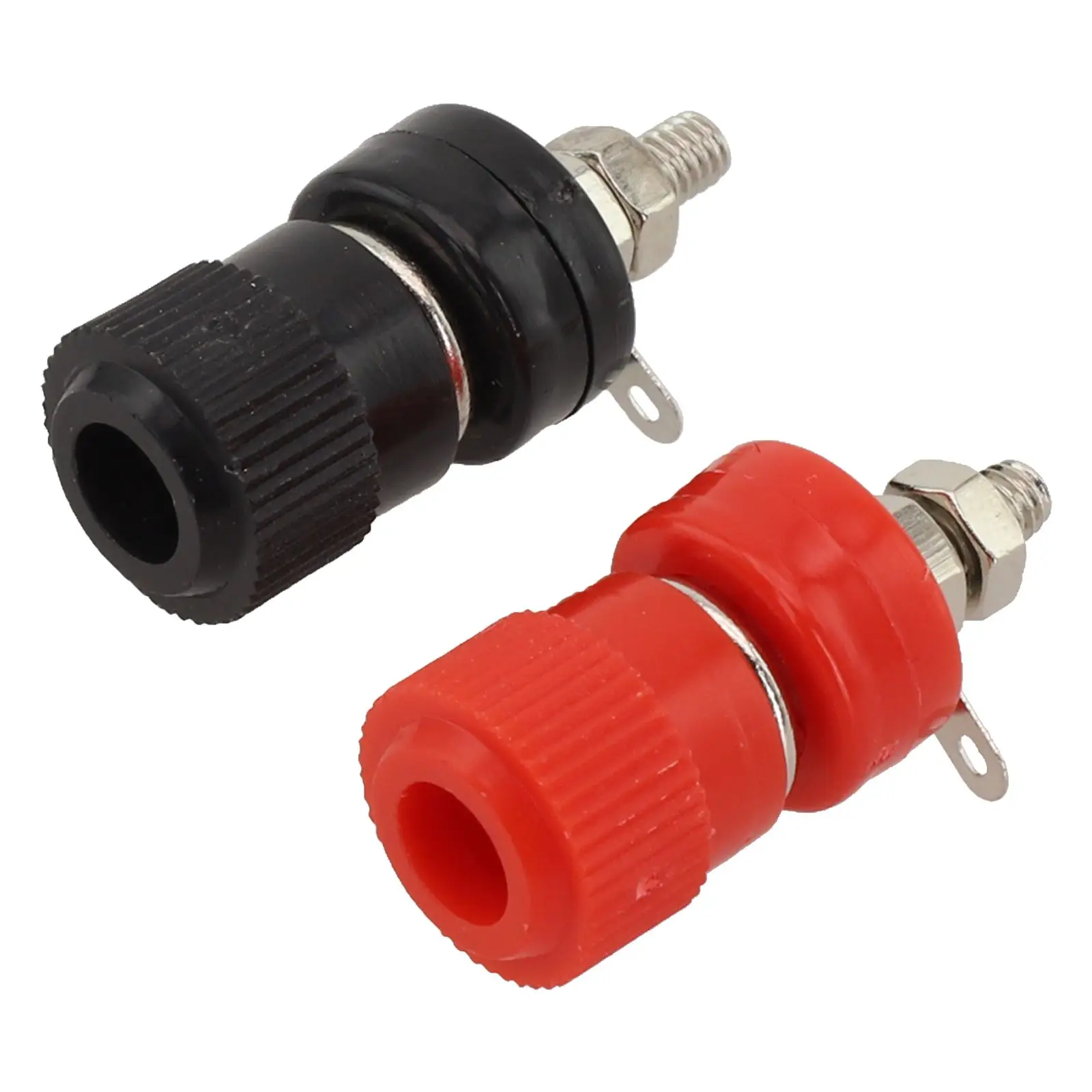 1Pair JS-999B Terminal Binding Post 4mm Battery Power Junction Connector Terminal For Wiring Applications Testing Equipment