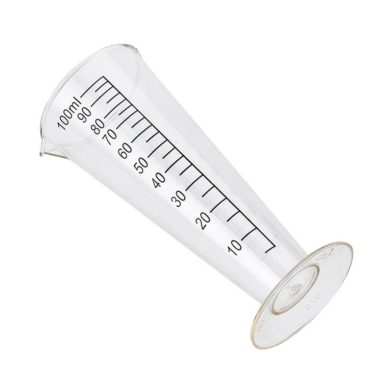Para uso em cozinha e restaurante 1 peça 100ml copo de medição acrílico de qualidade alimentar com escala - sem BPA, perfeito