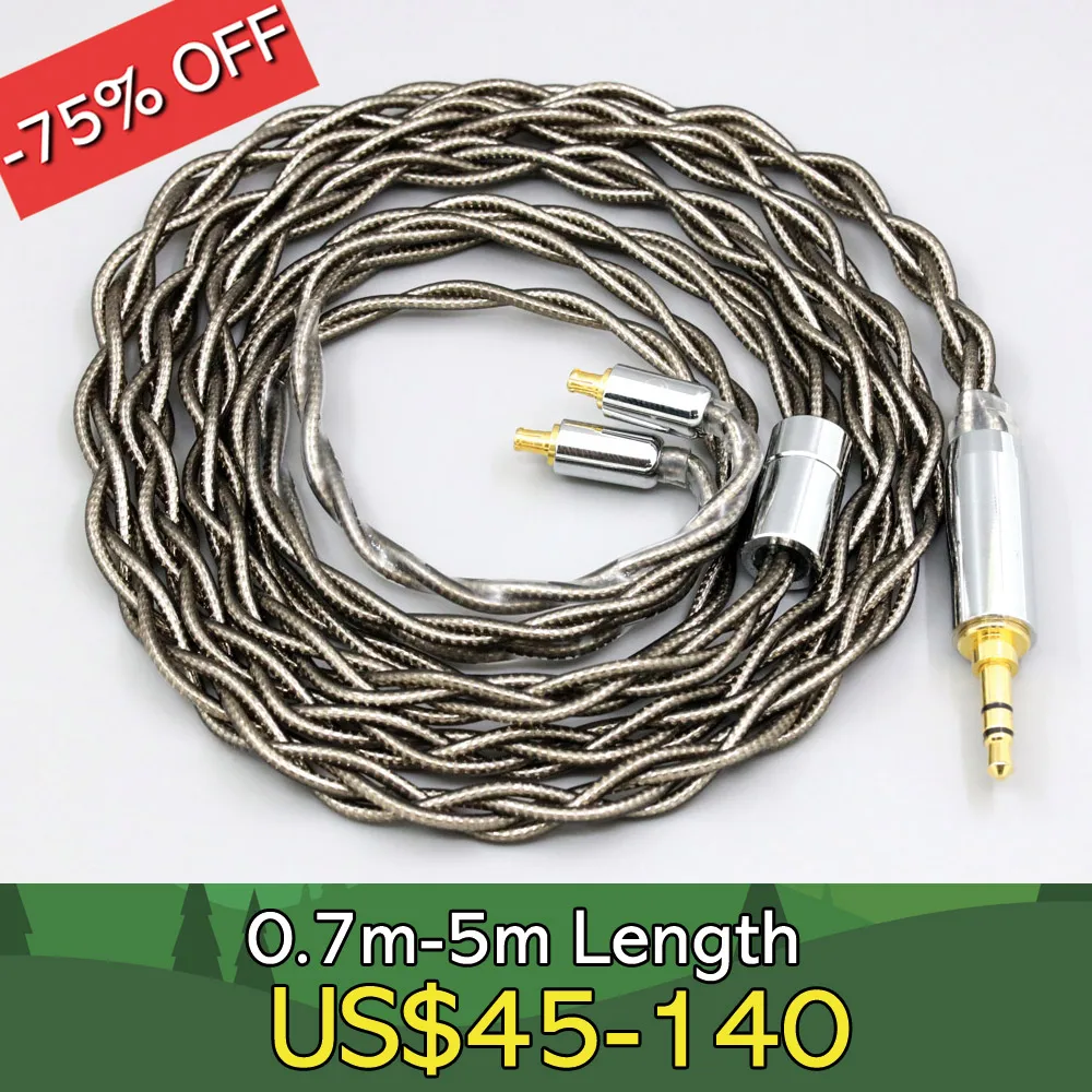 

99% Pure Silver Palladium + Graphene Gold Earphone Shielding Cable For ATH-CKR100 CKR90 CKS1100 CKR100IS CKS1100IS LN008208