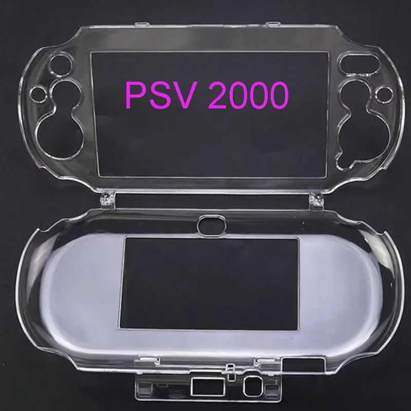 High Quality Hard Plastic Crystal Case Clear Coverl for PSVITA1000/2000 Anti Scratch Anti Dust