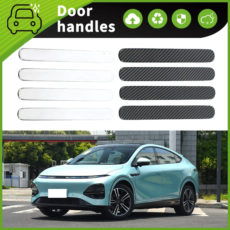 Suitable for 23 Xiaopeng G6 door bowl handle sticker door handle anti-scratch and anti-collision special modified accessories