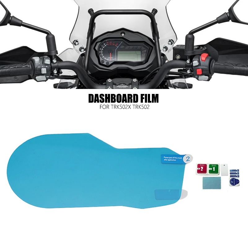 

For Benelli TRK502X Cluster Scratch Protection Film TRK 502X 502 X TRK502 Motorcycle Dashboard Speedometer Screen Protector