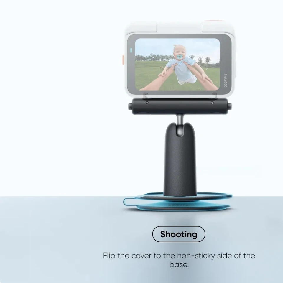 Suporte GO Ultra Pivot com trava magnética, junta esférica de 1/4 ", acessórios originais, suporte para celular