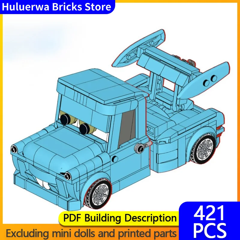 

Speed Racing Car Model MOC Building Bricks Popular Anime Autobots Modular Technology Gifts Holiday Assemble Children Toys Suit