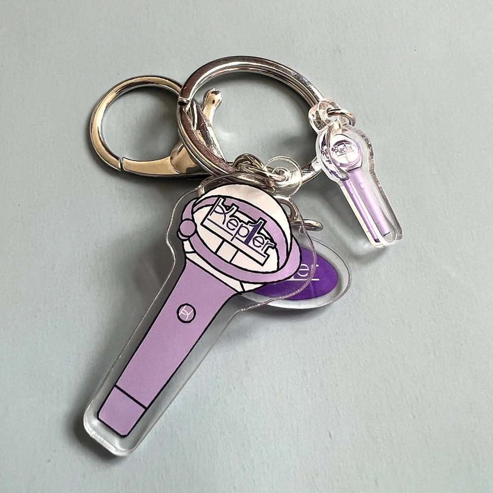 Chaveiro com luz de emergência pingente acrílico, chaveiro