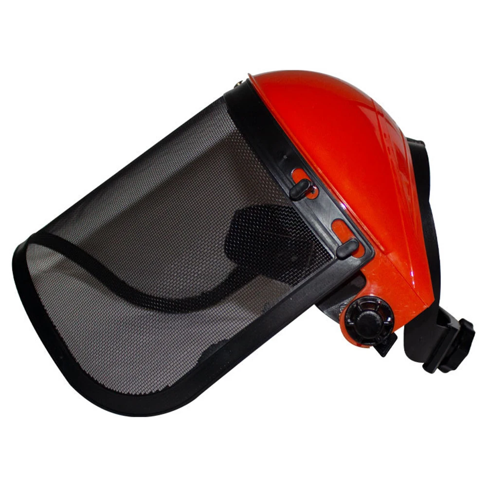 

Adjustable Headband Lawn Mowing Helmet Reliable Safety Gear Single Point Adjustment Sturdy Facial Protection Suitable For Sawing