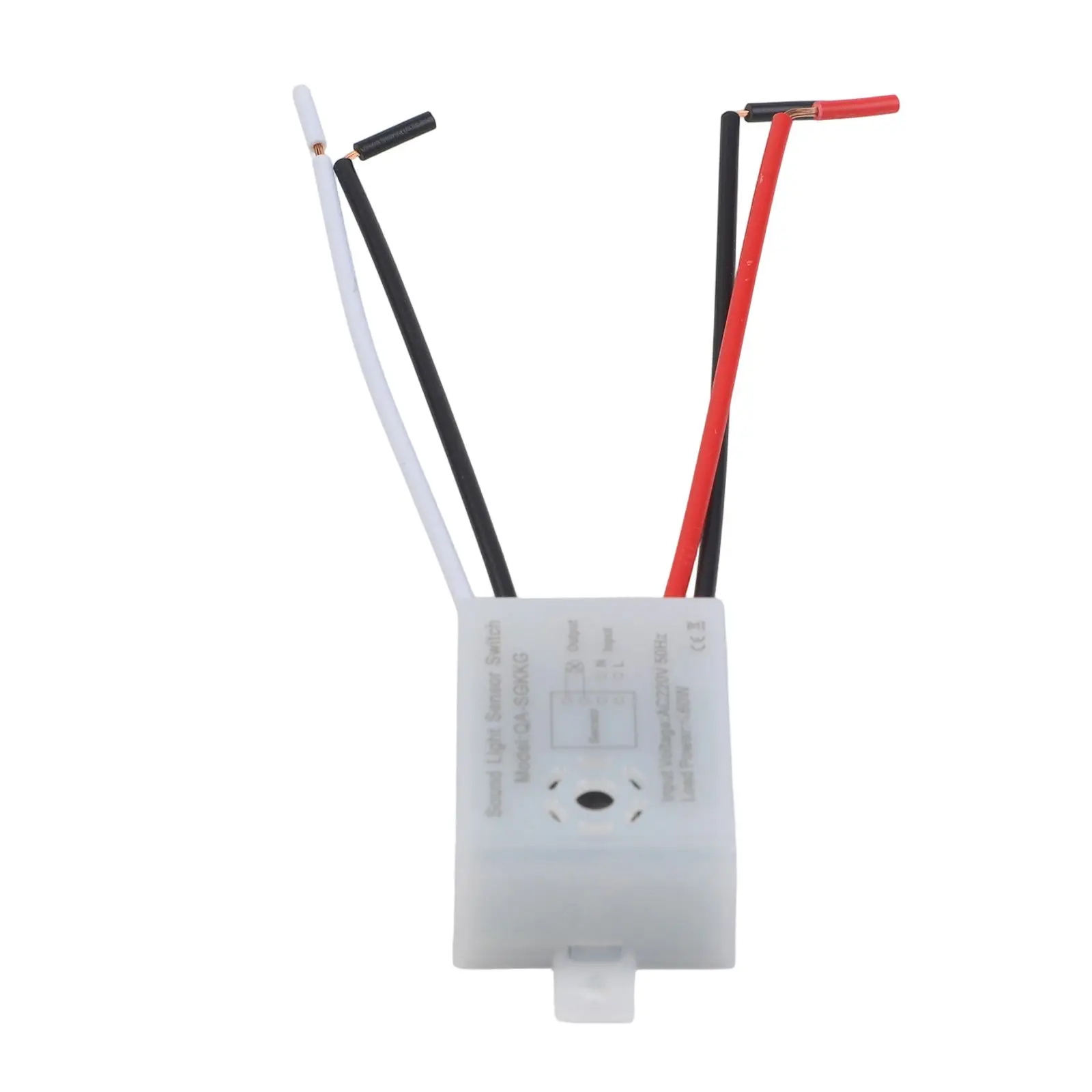 Auto On Off Switch 220V Sensor Switch Indoor Lighting Compact Design Delay Shut-Off Function Energy Efficient Lighting