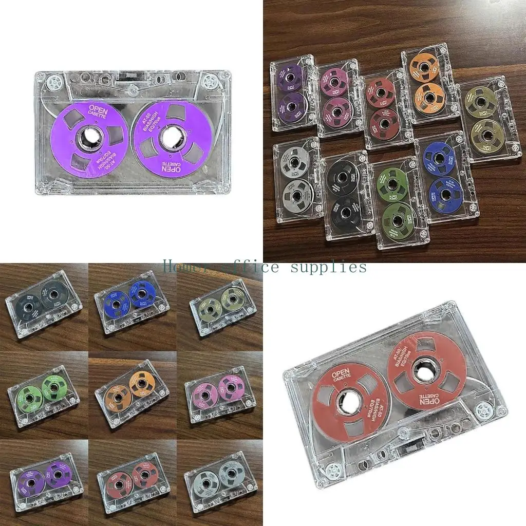 

K43B Versatile Double Sided Metal Cassette Tape with 50 Minutes Recording Function