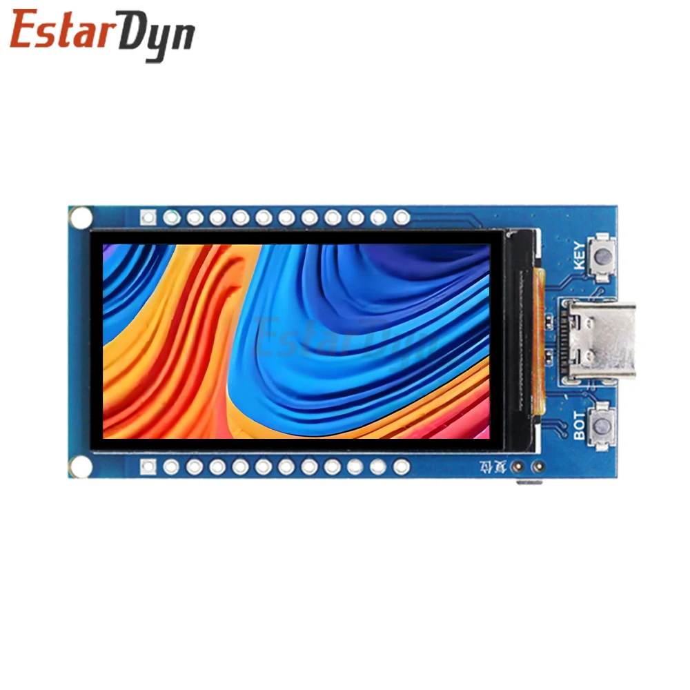 لوحة تطوير ESP32-S3 مع شاشة LCD 1.9 بوصة بدقة ST7789 170x320 واي فاي بلوتوث 5.0 لاردوينو #4