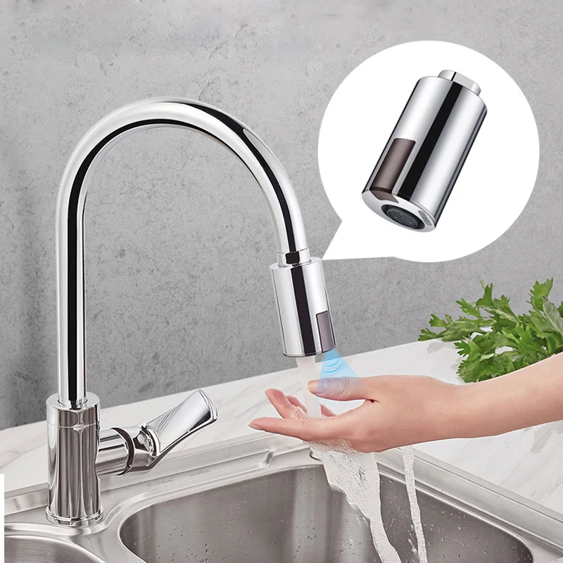 Non-Contact Faucet Kitchen Faucets Water-Saving Adapter For Kitchen Bathroom Faucet