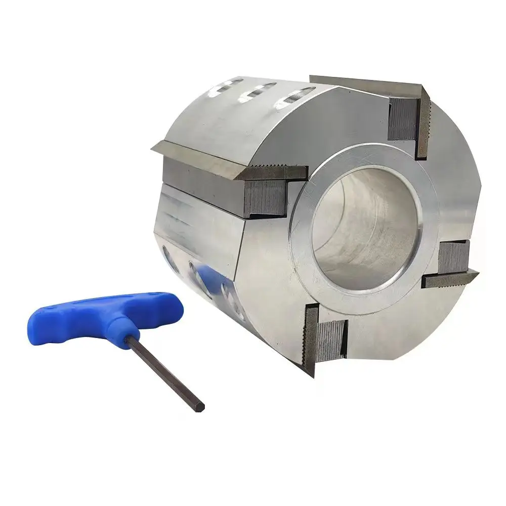 Four-sided planer head aluminum cutter body end milling machine gong head, wood thread machine, planer head, tool holder