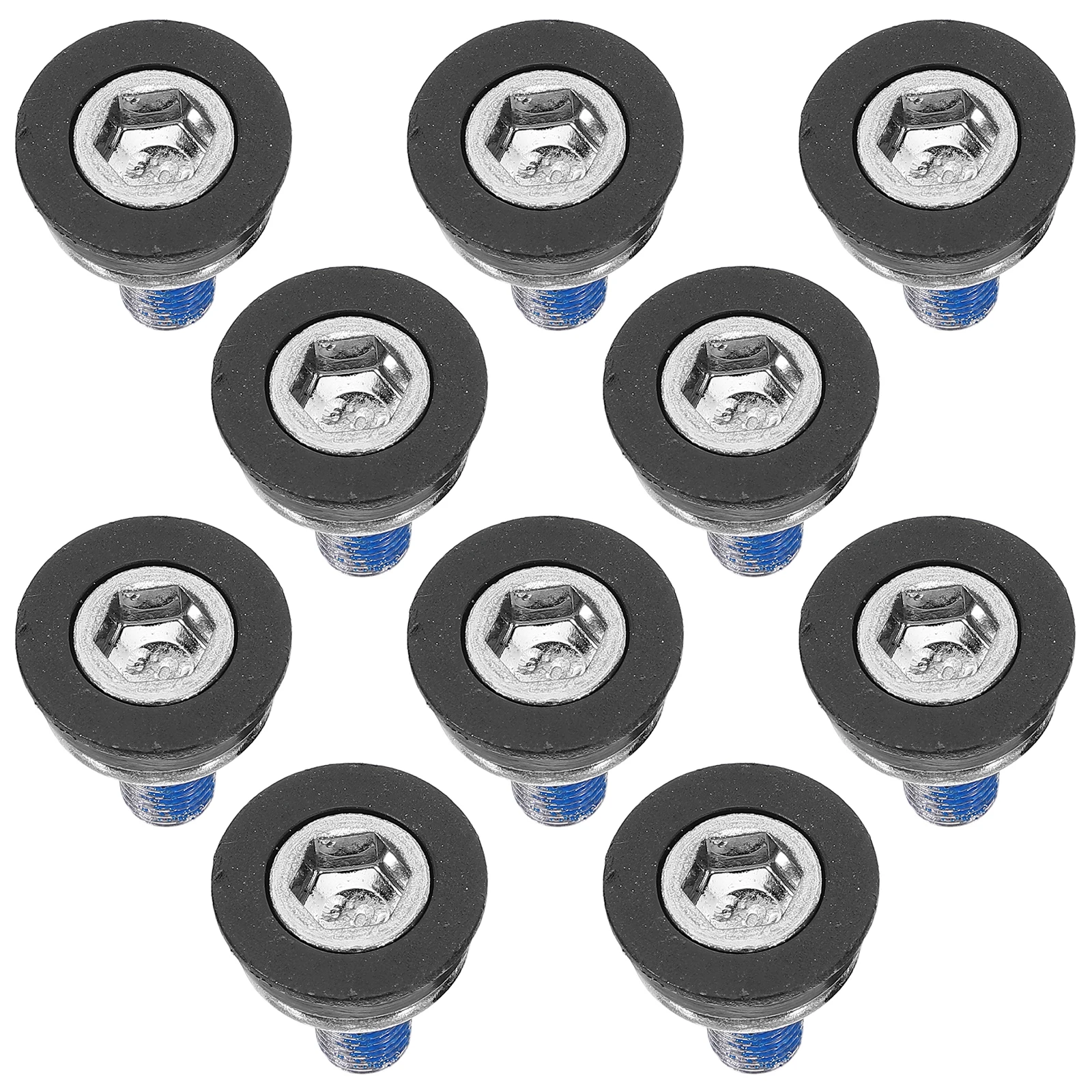 

10Pcs Bike Crankset Screws High Strength Steel Crank Arm Bolts for Secure Fixing Universal Fit Cycling Accessories Repair