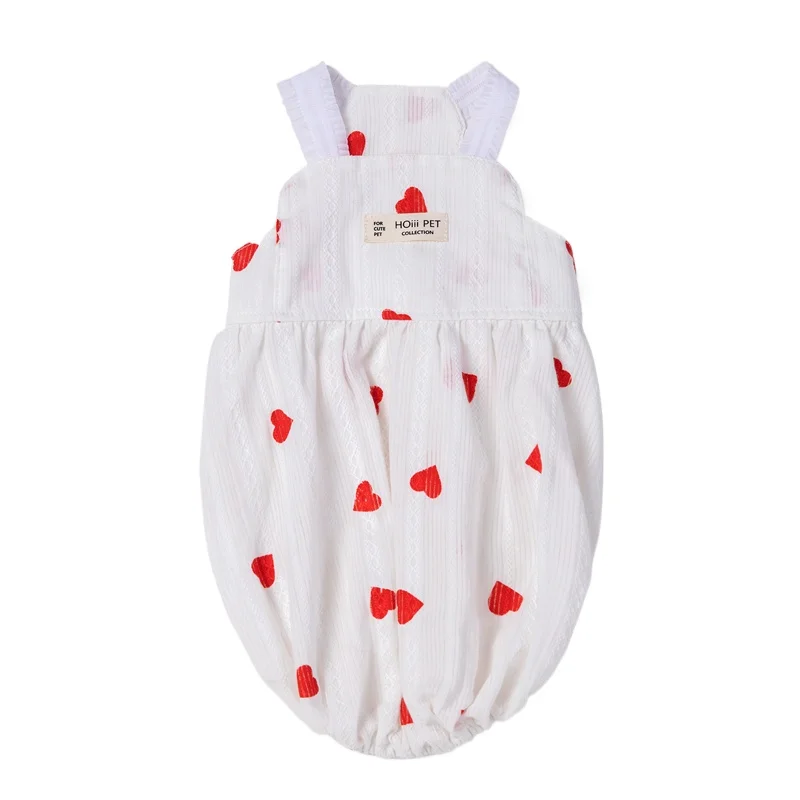 

*Summer love jacquard pumpkin skirt German clothes pure cotton hairless cat dress cute and breathable