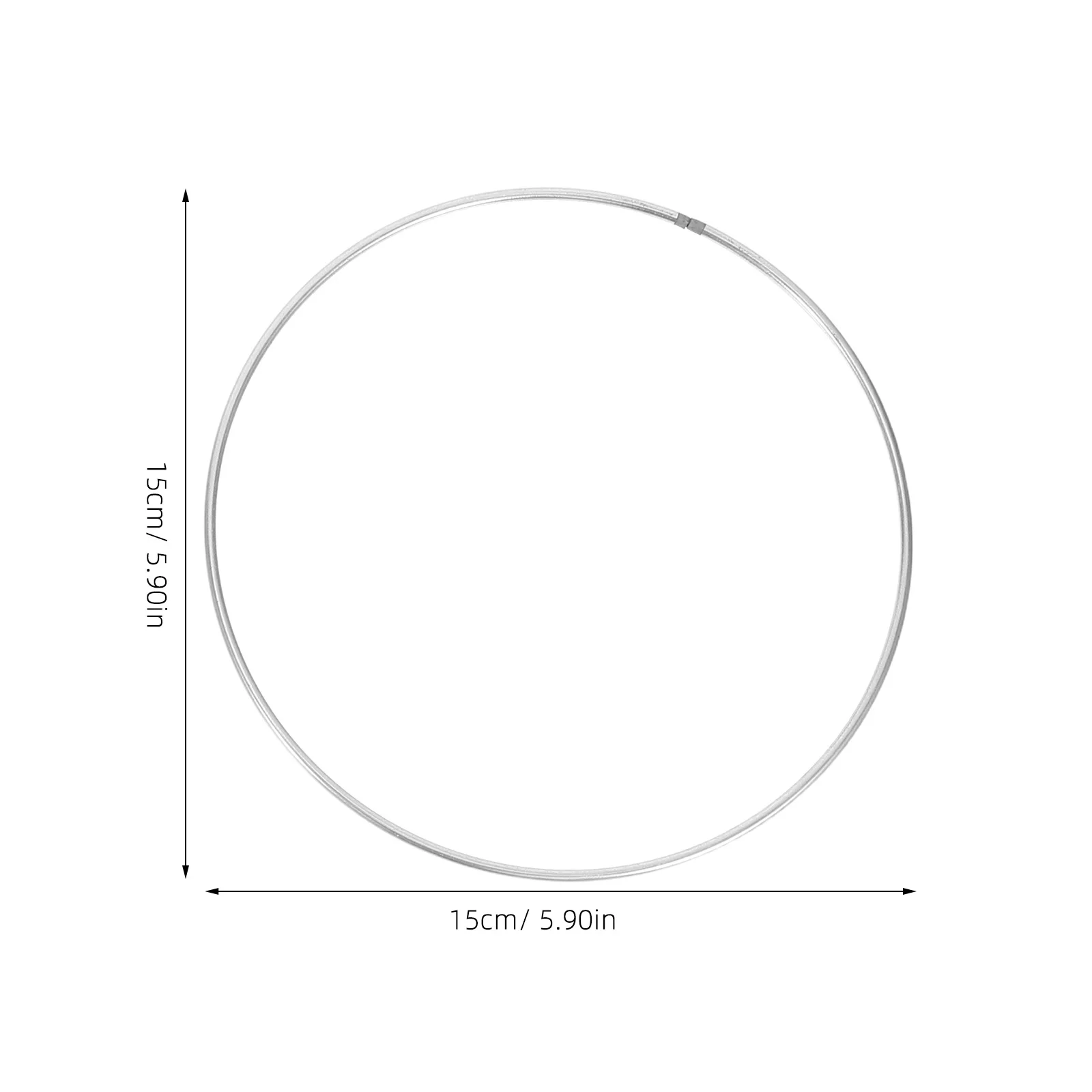 30 قطعة الأطواق المعدنية الحديد خواتم 50 مللي متر 80 مللي متر 100 مللي متر 130 مللي متر 150 مللي متر DIY زاك إطارات مكرميه اكاليل الأزهار الديكور الحرف #3
