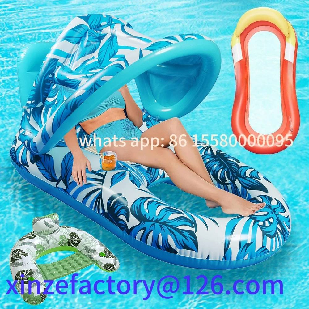 

Be suitable for Inflatable Sleeping Mattress Foldable Water Hammock Sunshade Sea Swimming Ring