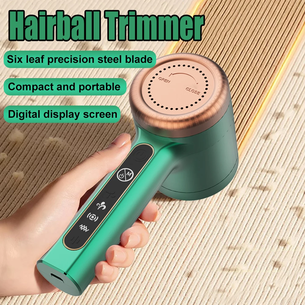 NEW Electric Lint Hairball Remover HairBall Trimmer for Clothes Cleaning Fuzz Pellet Sweater Fabric Overcoat USB Charging