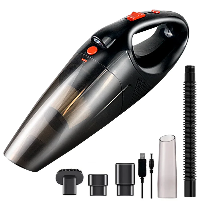 

Portable Wired Vacuum Cleaner, Large Suction, Dual-purpose Dust Removal Equipment, Mattress Cleaner with LED Light