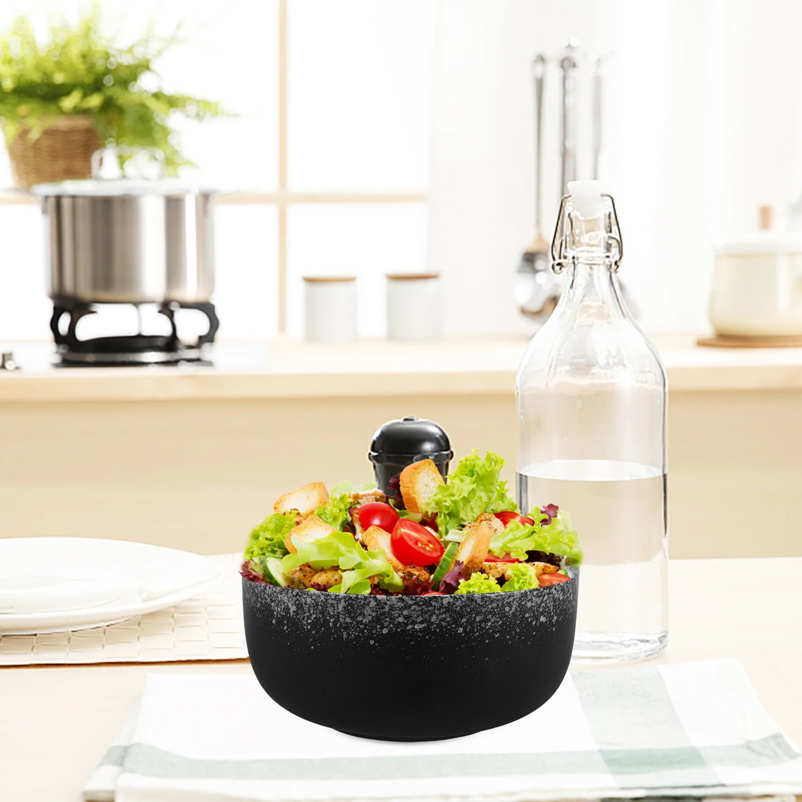 

Ретро миска для супа, керамическая японская миска для рамэна, сервировка еды, салата, 6,5 дюйма, бытовая кухонная посуда, миски для супа