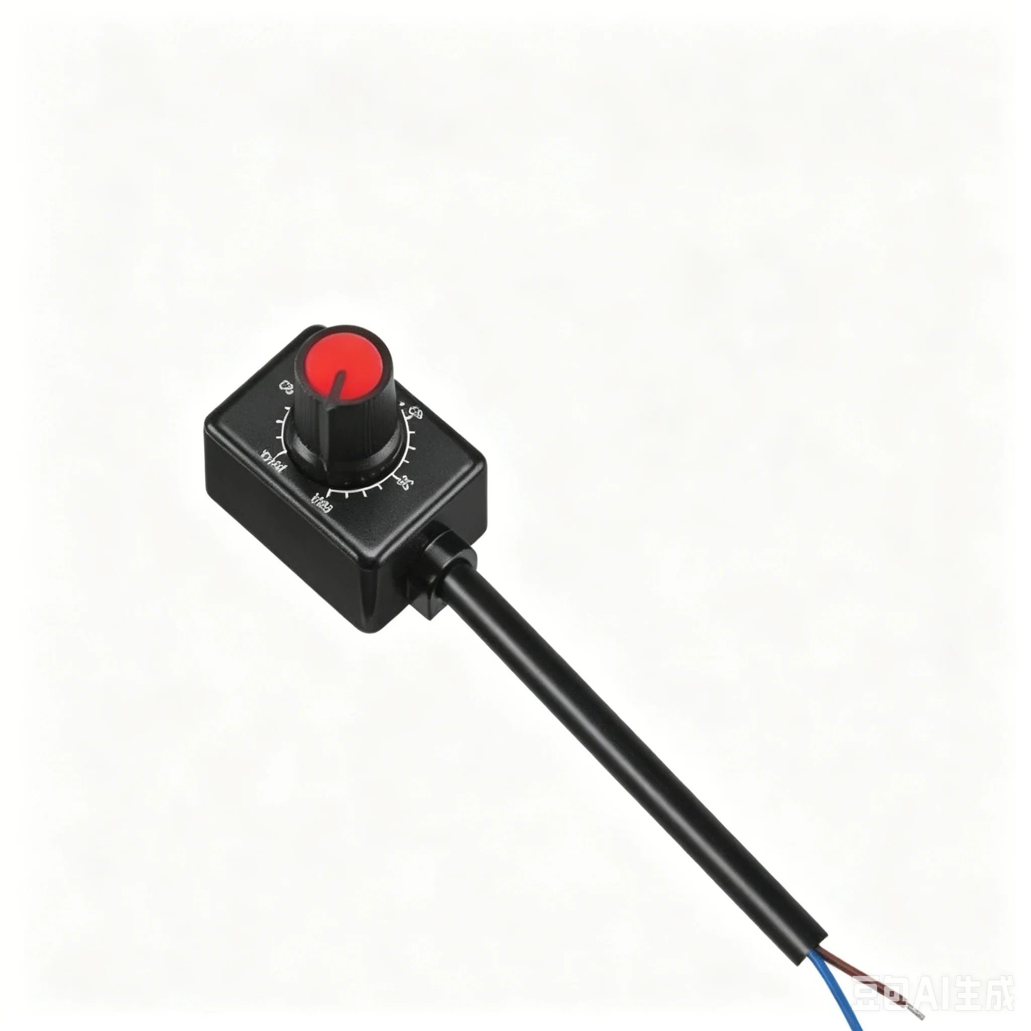 T35C Knob LED Dimmer 5 pcs, Passive Low Voltage PWM Dimmer Support 0-10V/1-10V Signal for Dimmable LED Drivers