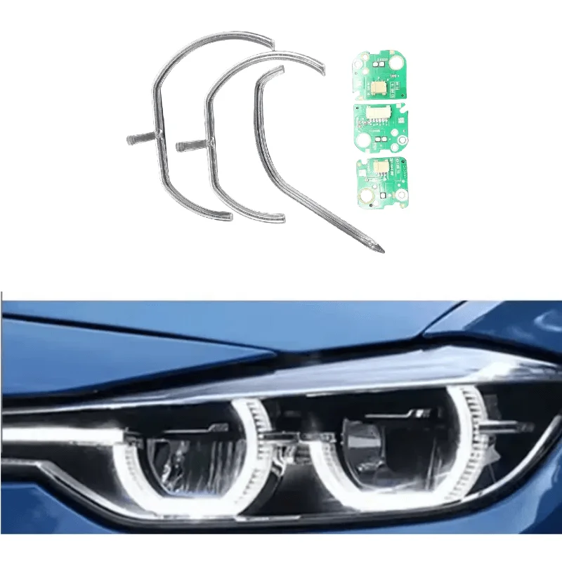 

For BMW 3 Series F30 F35 2016 2017 2018 2019 Car Headlights DRL Light Strips Angel Eyes Chip Ballast Module Maintenance Part