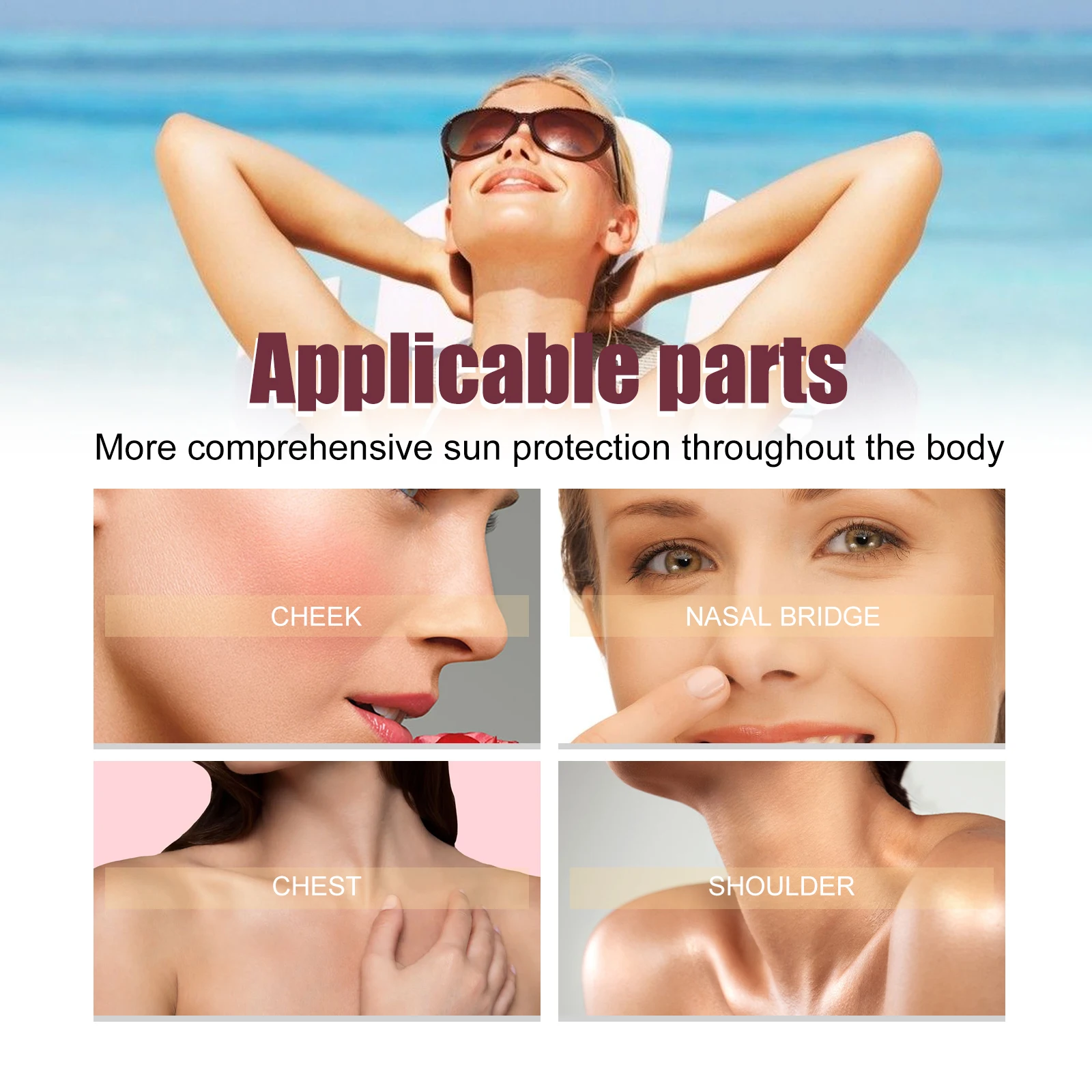 La crème hydratante et protectrice au riz noir estule les rayons UV, hydrate, rafraîchit, éclaircit et fournit une protection