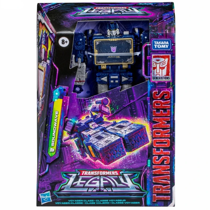 In Voorraad Takara Tomie Transformatoren Speelgoed Erfenis V Level Soundwave Model Robot Collectie Actiefiguren Speelgoed Geschenken Hobby