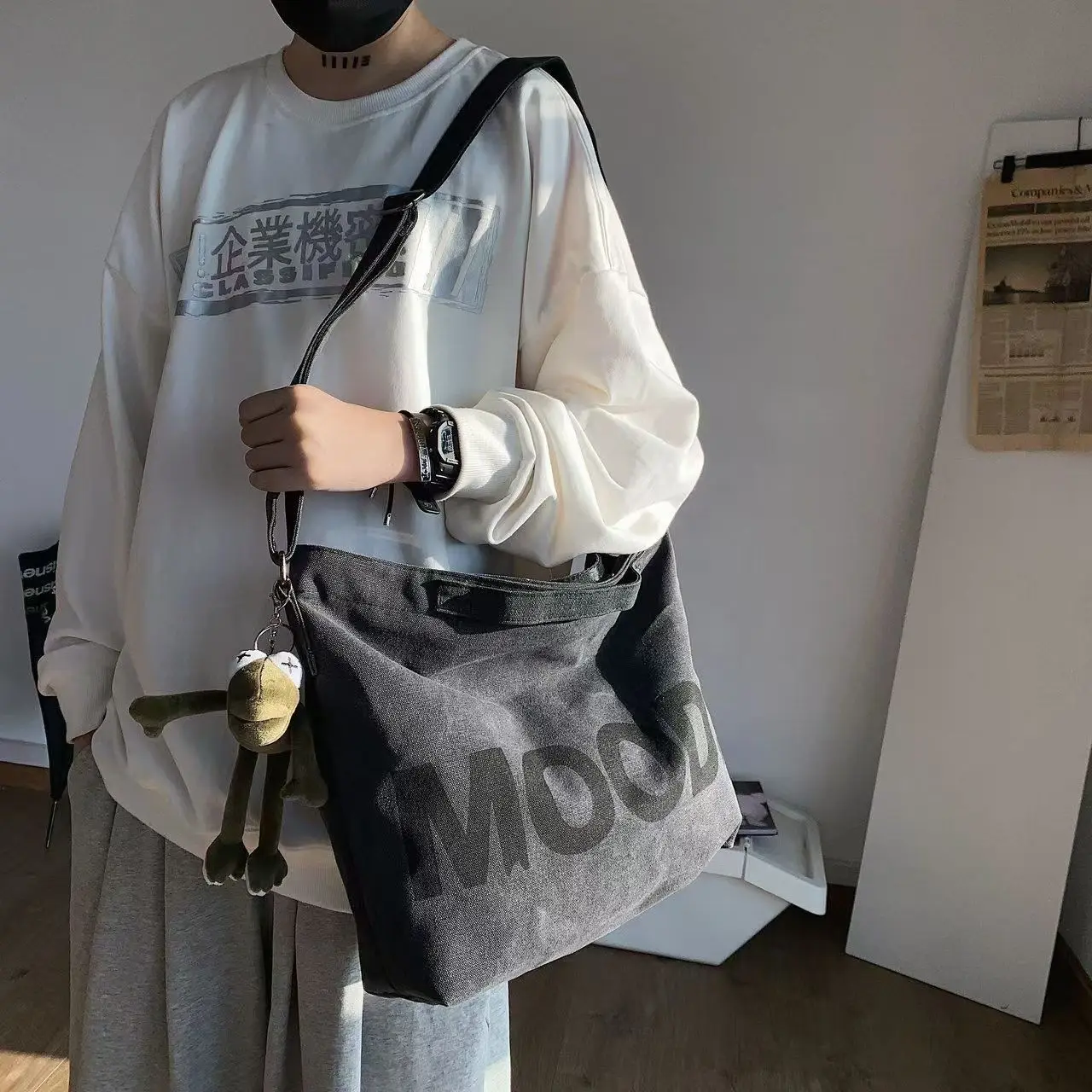 Women's Shoulder Bag, Hand Bags Canvas Wallet Portable Crossbody Tote Multifunctional Top-Handle Bags Fashion Unisex Style