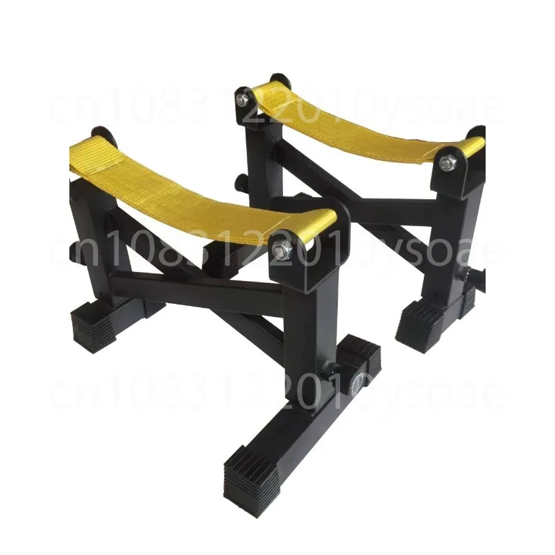 Gym Deadlift Cushion Rack Adjustable Placement Rack Weightlifting Deadlift Pad Barbell Rack Five-gear Adjustable