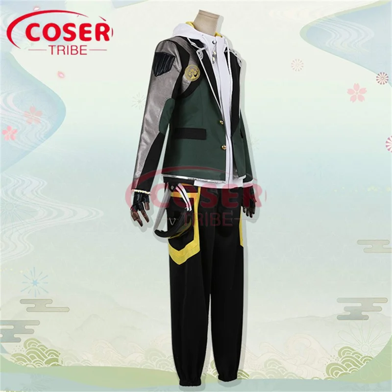 COSER TRIBE Anime Game  Touken Ranbu Kuwana Gou casual clothes  Halloween Carnival Role CosPlay Costume Complete Set