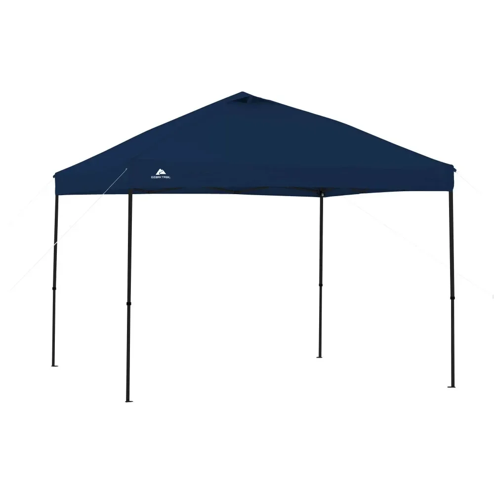 

10' X 10' Navy Blue Instant Outdoor Canopy Camping Supplies Freight Free Camping Tent Travel Equipment Tents Shelters Hiking