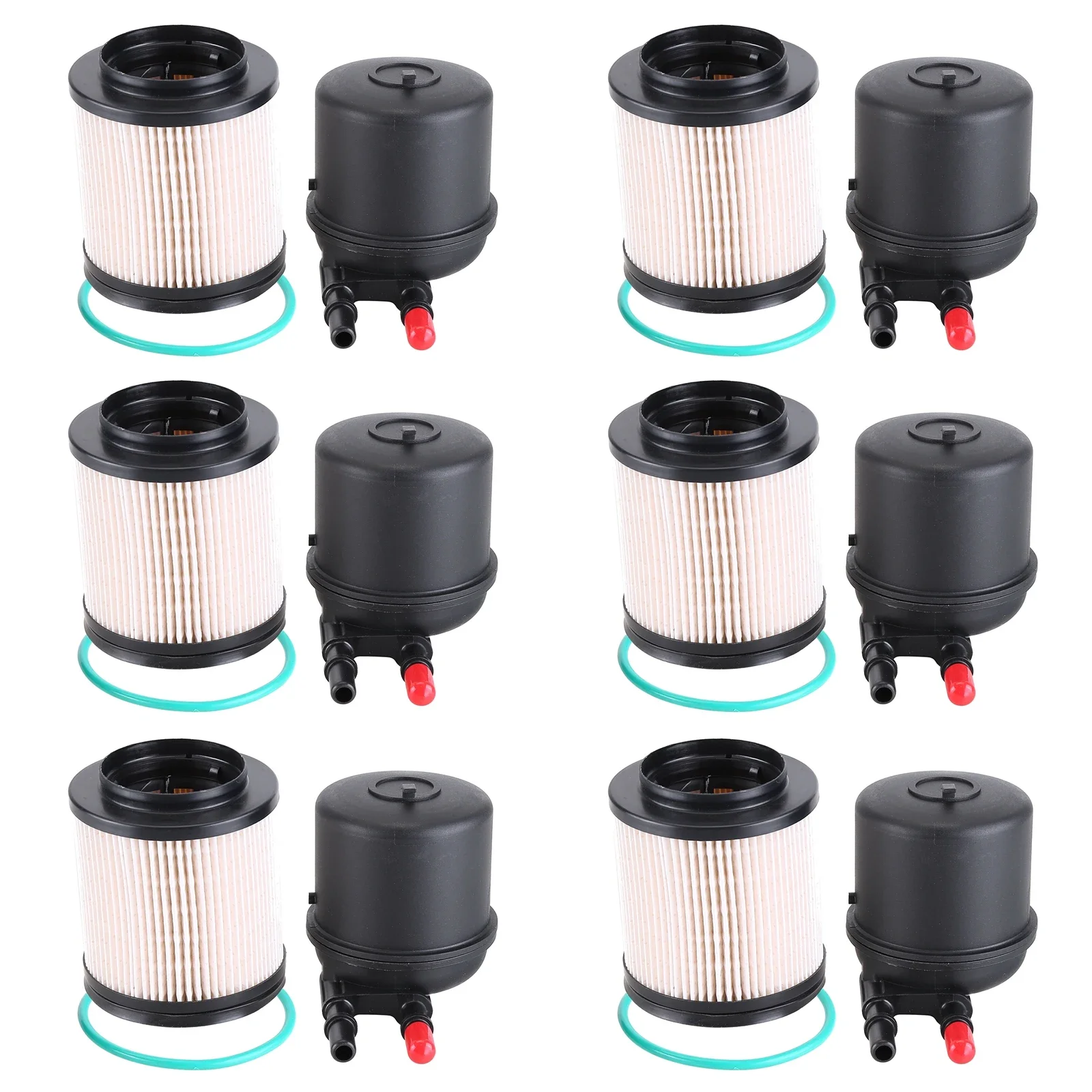 

6 комплектов топливных фильтров для Ford F250, F350, F450 и F550 от 2011 до 2016, FD4615