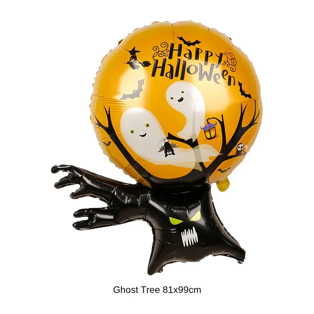 Balloons Pumpkin Ghost Balloon Halloween Decorations Spider Foil Balloons Inflatable Globos Halloween Party Supplies Decoration