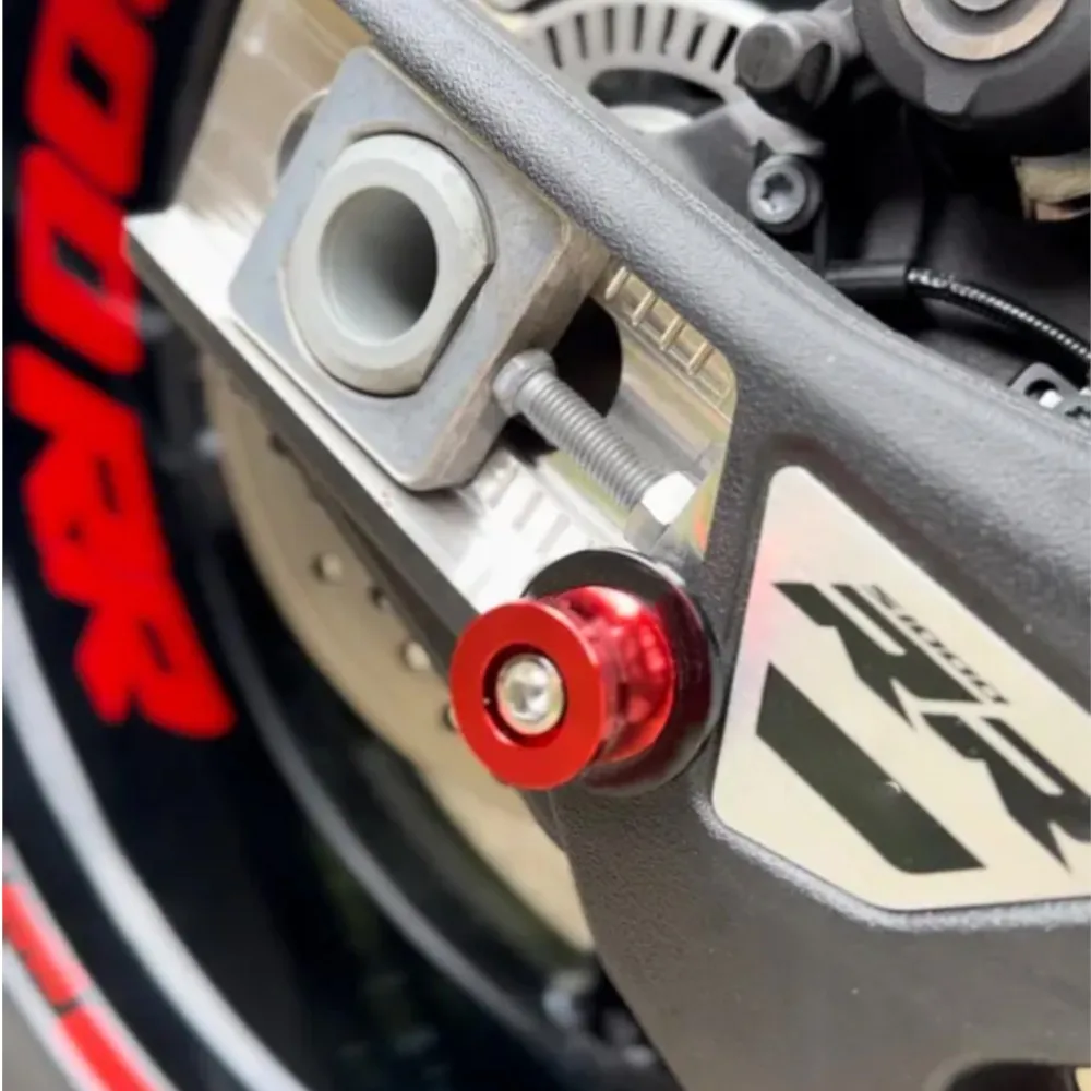 

For BMW R1250RS R1250RT S1000R S1000RR S1000XR R3100GS G310RR R 12 nineT 8MM Swingarm Spools Sliders Stand Screws CNC M8 Bolts