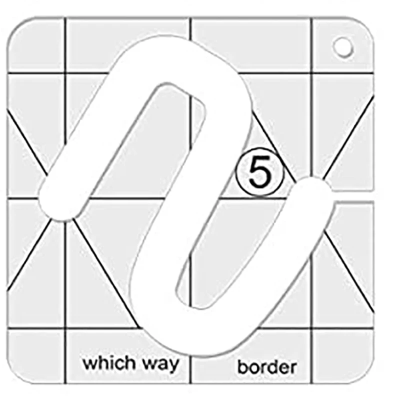 DIY 11/6/5/4/3 sztuk akrylowe do szycia patchworku linijka szybki szablon do rysowania narzędzie do pikowania miarka szablon miarka metryczna