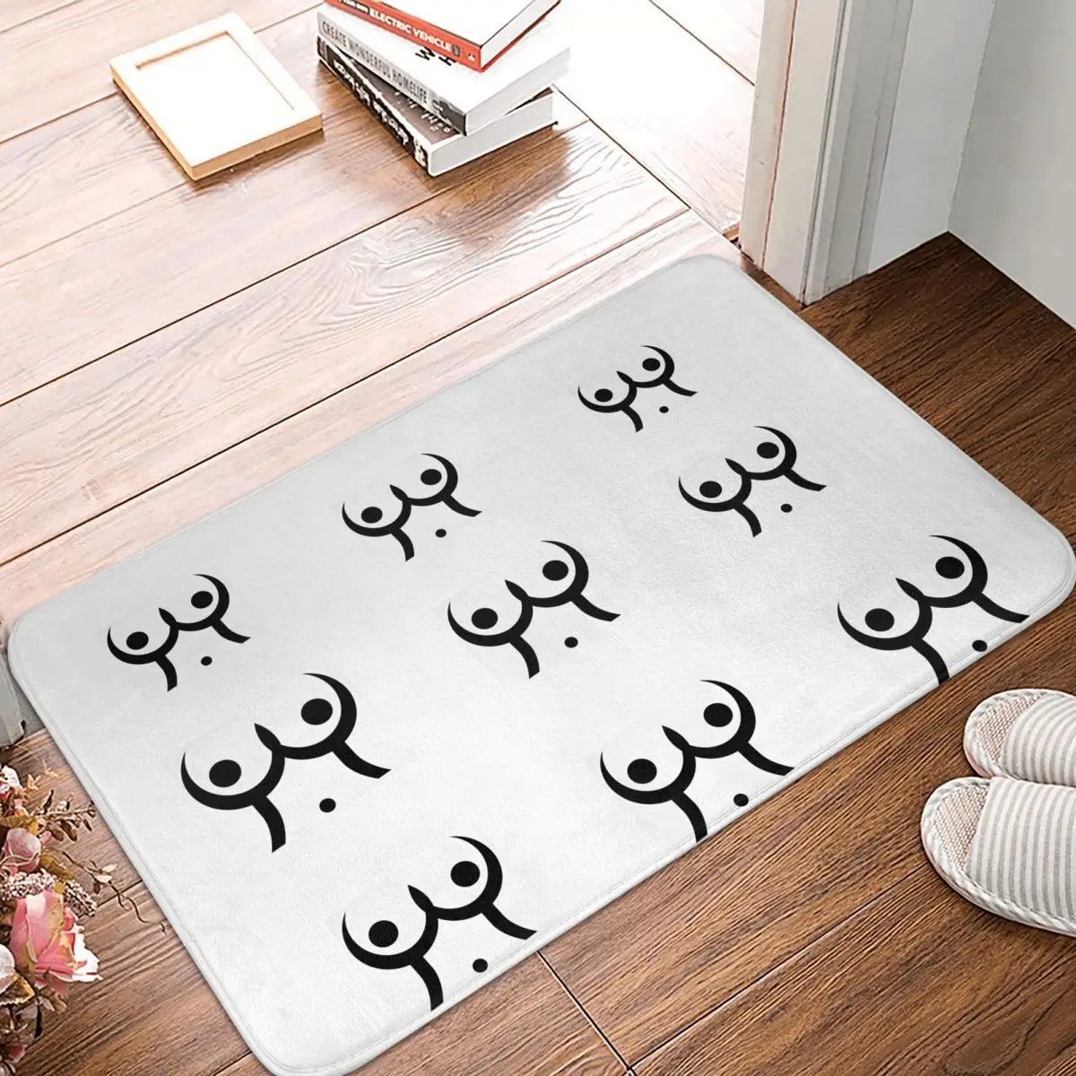 

Sexy Girl Non-slip Doormat Hot Girl Bath Bedroom Mat Prayer Carpet Indoor Pattern Decor