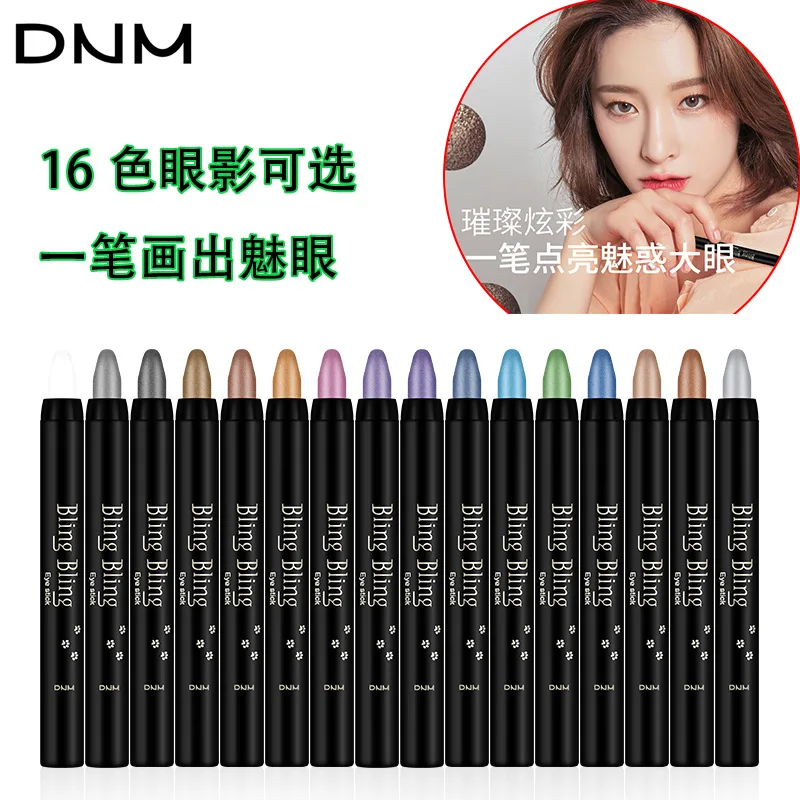 Waterproof Pearlescent Eyeshadow Pencil Stick 15 Colors Lasting Glitter Shimmer Eye Shadow Pen Eyeliner Stick Eyes Makeup Tools