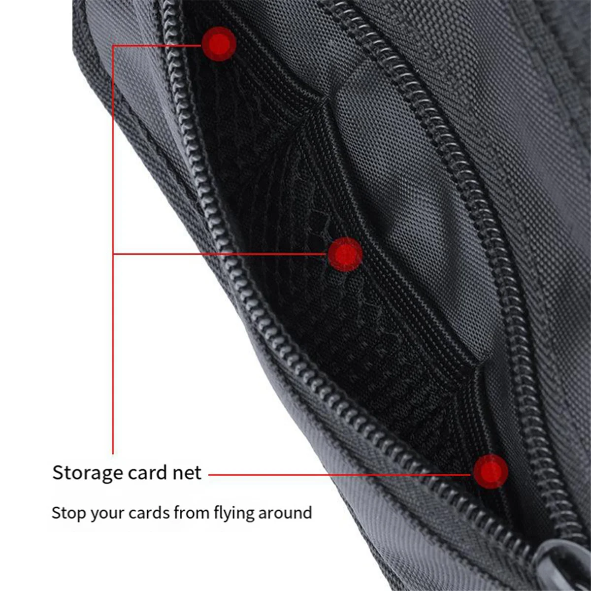 AD41-Adequado para Kingma Camera Vattery Storage Bag DSLR Camera Bateria Storage