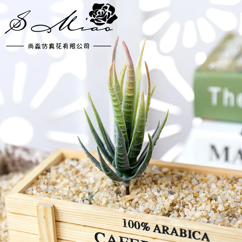 Wusmart Ban Ma Lu Hui, Plantas Suculentas Artificiales, Accesorios para Arreglos Florales, Mini Bonsái de Escritorio, Cabeza de Flor