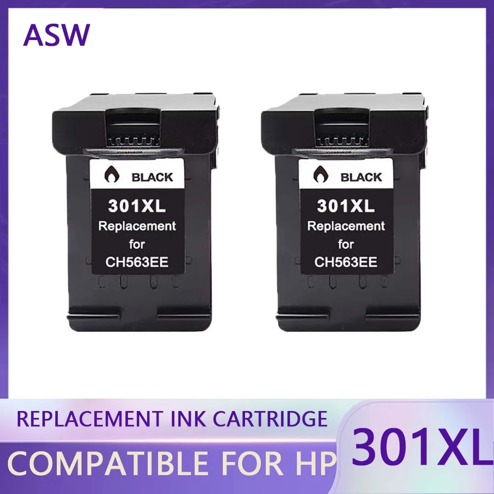 

ASW Ink Cartridges Remanufactured For HP 301 XL HP301 HP301 301XL Deskjet 2050se 2054A 1050se 3050se 3050A 3052A Envy 5530