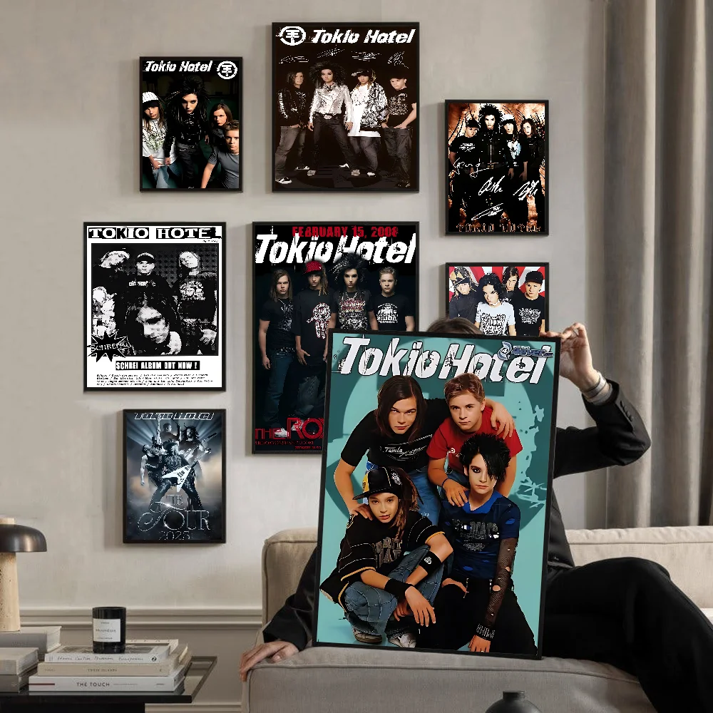 

T-Tokio H-Hotel Classic Anime Poster Waterproof Paper Sticker Coffee House Bar Room Wall Decor
