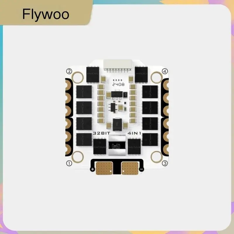 

Flywoo GOKU G55M 55A 32Bit ESC AM32 3-6S with 128K Blackbox and DShot1200 Support for High-Performance FPV Drones