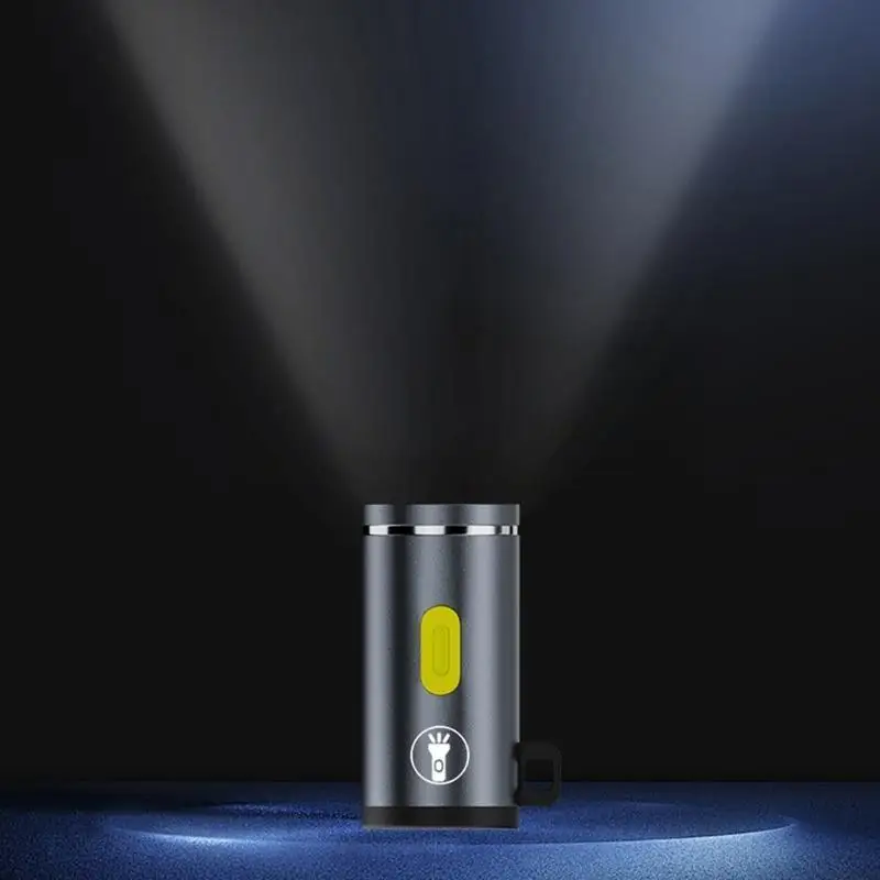 652F Portable Type C Powered LED Flashlight LED Torches For Camping And Emergency Use 210Lumens Aluminum Alloy Shell
