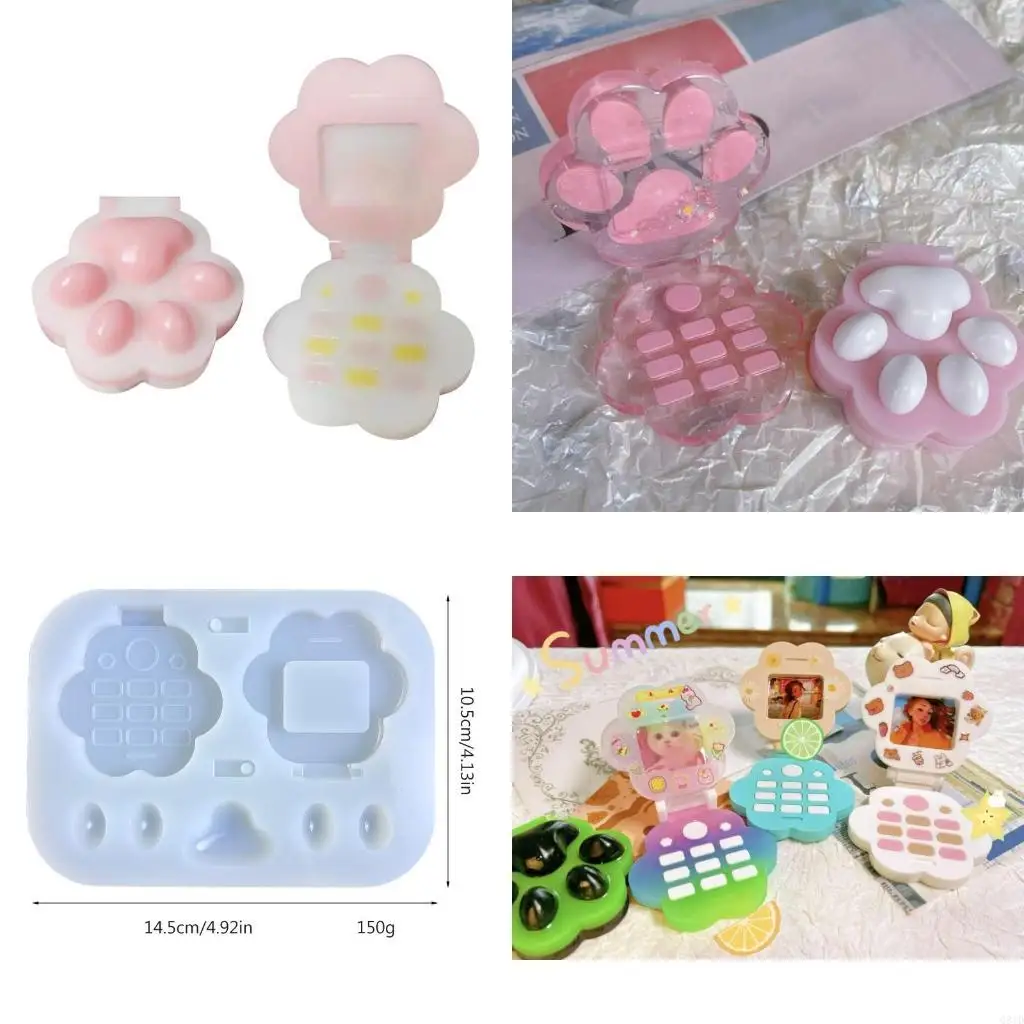 Resin Silicone Molds Casting Molds Epoxy Resin Shaker Mold for Pendant Jewelry Decoration Craft Making DIY