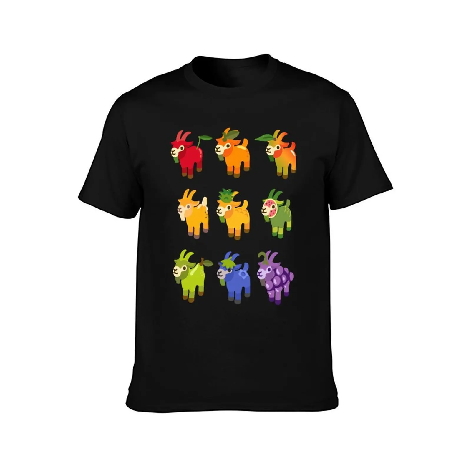 Assorted Froats T-Shirt Summer Casual Cotton Tee Oversized Streetwear Tops Vintage Graphic Print Loose Fit Short Sleeve
