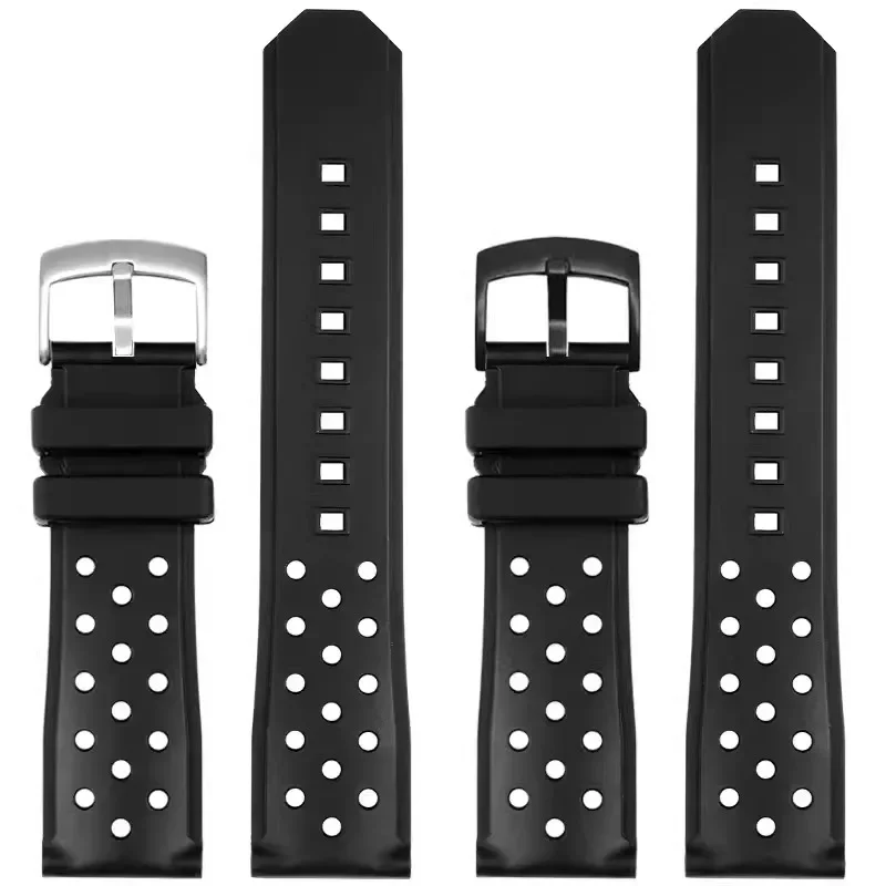 Tag Heuer Racing F1 WAZ2113 Sports Watch Series, Men's Black Silicone Watch Band, Watch Accessories Strap, 22mm