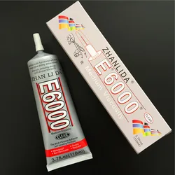 15/25/50/110mL  E6000 Transparent Glue Epoxy Adhesive Hotfix for Crystal Rhinestone Glass Jewelry Polymer Clay Toy Wood