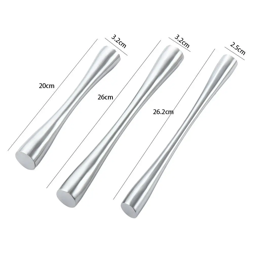 DIY Bartender Rod Hammer Stainless Steel Masher Stirrer Tool Ice Crusher Mojito Muddler Cocktail Mixer