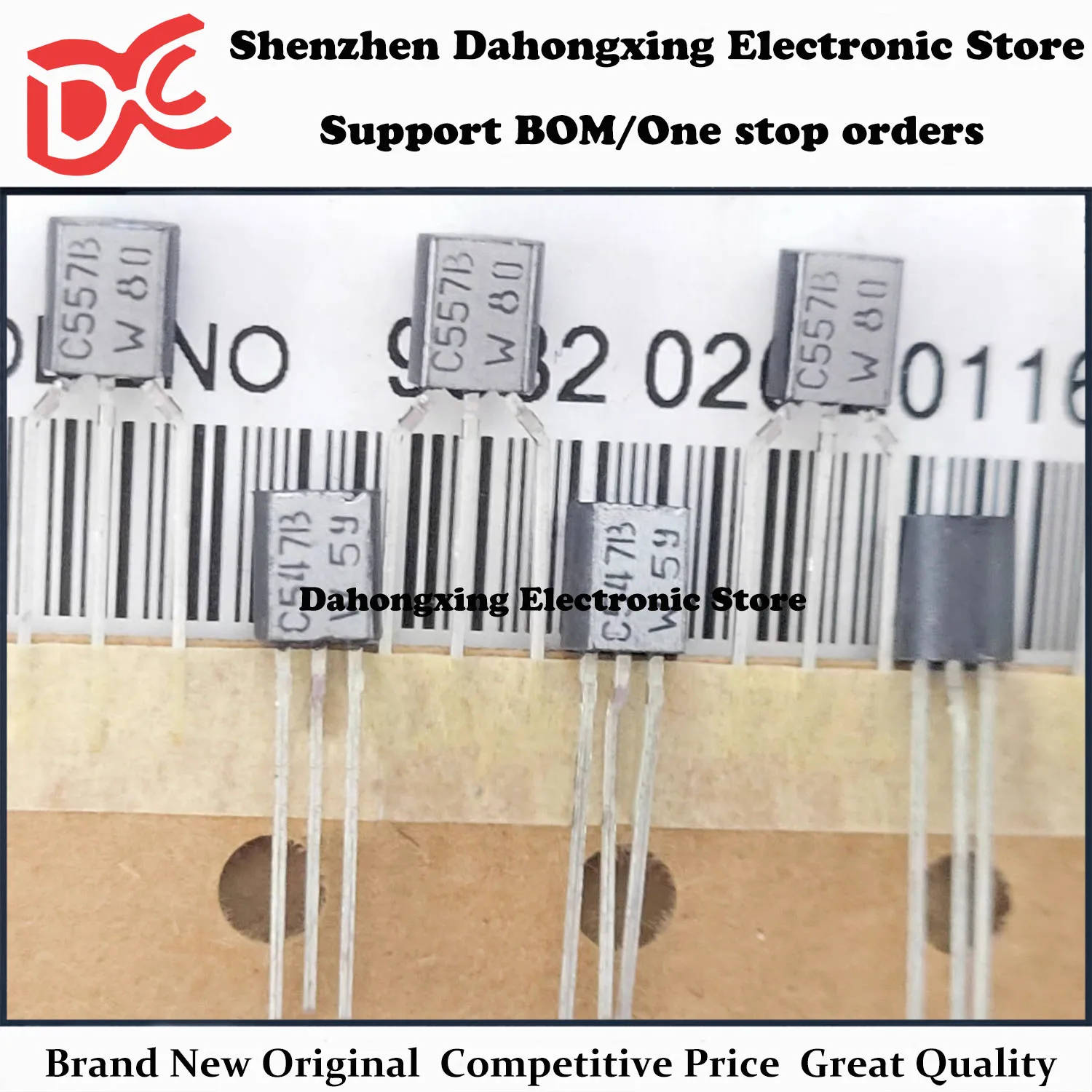 New Original 20Pairs BC547B C547B + BC557B C557B TO-92 Audio Amplifier Transistor Electronic Components Great Quality