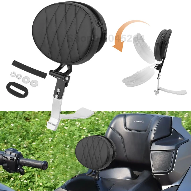 

For Can Am Spyder RT SE6 SM5 2008-2017 Motorcycle Driver Rider Sissy Bar Backrest Pad