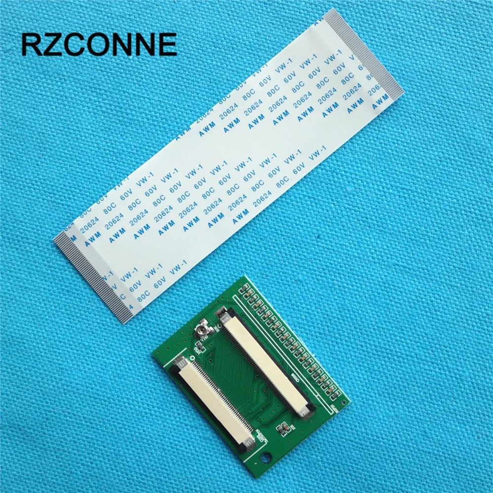 Adaptador de conector TTL para LCD, 60 pinos para 50 pinos, ZIF, 0,5mm, HSD070IDW1, HSD080IDW1